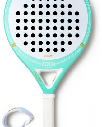 COCO PADEL Set 2 Racchetta padel Fibra Carbonio 3K