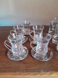 Set 5 bicchieri da Tè alla Turca Vintage