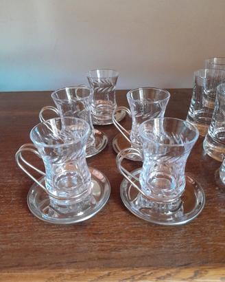 Set 5 bicchieri da Tè alla Turca Vintage