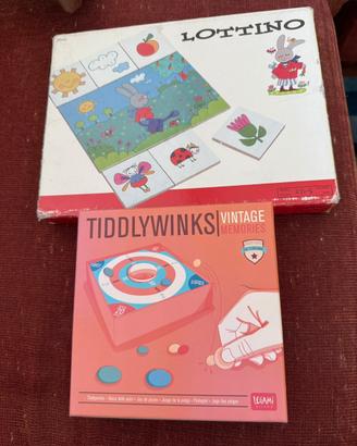 Set n. 2 giochi: Lottino e Tiddlywinks di Legami.
