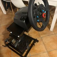 Volante Logitech G29 PS5 e PC con supporto