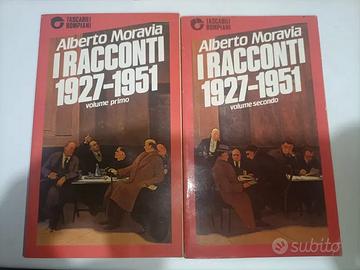 Alberto Moravia I racconti 1927-1951 Volumi 1 e 2