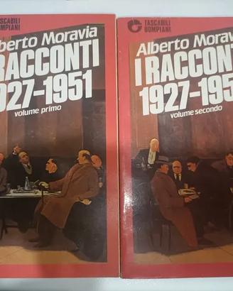Alberto Moravia I racconti 1927-1951 Volumi 1 e 2