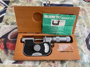 Calibro borletti 0-25 millesimale nuovo