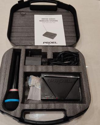 Radiomicrofono con microfono gelato Proel RM100