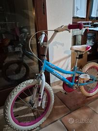 Bicicletta bambina 16" 5-6 anni