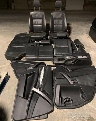 Tappezzeria sedili in pelle BMW 525d 2010
