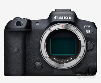 CANON EOS R5 BODY – NUOVA – ZERO SCATTI