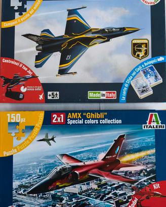2 Activity Set caccia F 16 e Ghibli AMX