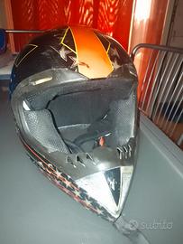 casco da motocross 