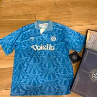 Maglia Maglietta Calcio Ssc Napoli 1992 1993 Umbro