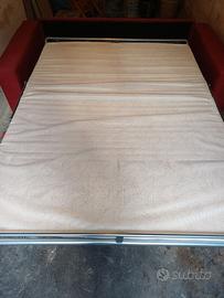 Divano letto con materasso ribaltabile