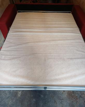 Divano letto con materasso ribaltabile