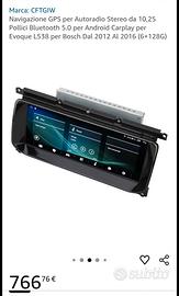 Autoradio Android Carplay