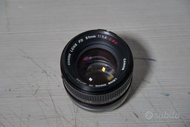 Obiettivo Canon FD 50mm f/1.4 S.S.C.
