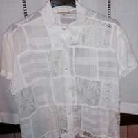 Camicia donna "Ingrorose" manica corta tg. 46