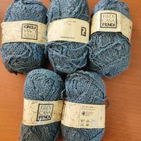 Lana Fili di Casa FENDI mod. UFFIZI grigio