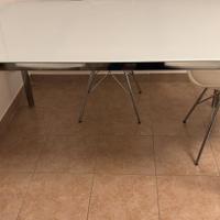 Tavolo IKEA acciaio/vetro