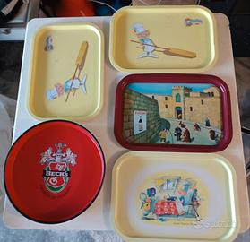 Vassoi Pubbicitari Vintage 