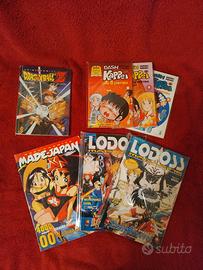 Lotto Manga Dragon Ball, Lodoss Megaz ,Kicca