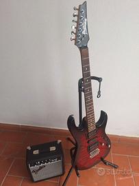 Chitarra elettrica IBANEZ GIO + ampli FENDER