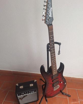 Chitarra elettrica IBANEZ GIO + ampli FENDER