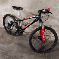 Mountain bike Ruote da 24 Silver Star Freni a disc