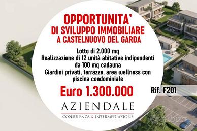 Terreno di 2000 m² a Castelnuovo del Garda