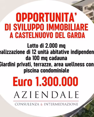Terreno di 2000 m² a Castelnuovo del Garda