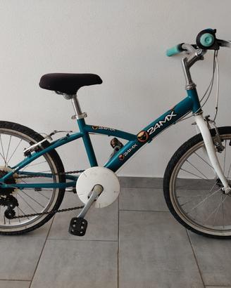 BICICLETTA BLU PER BAMBINO 7-8 ANNI