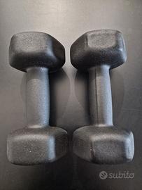 Athlyt - Set di manubri rivestiti in neoprene 6kg