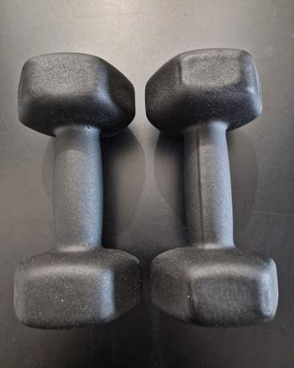 Athlyt - Set di manubri rivestiti in neoprene 6kg