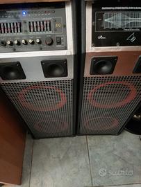 casse amplificate caraoke 400 watt 