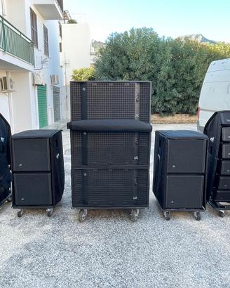 Impianto audio line array DAS AUDIO Event 26 ux218