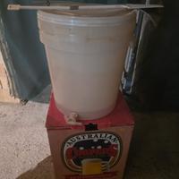 BIDONE PER BIRRA ARTIGIANALE  COMPRESO SERPETINA E