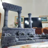 Saint Seiya Diorama Myth Cloth Tema Santuario