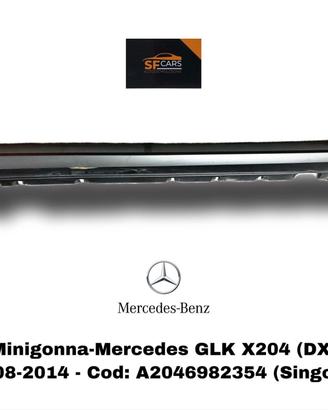 MINIGONNA LATERALE DESTRA MERCEDES GLK (W204) (08>