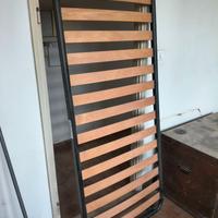 2 rete a doghe per letto singolo 80x190 cm