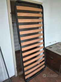 2 rete a doghe per letto singolo 80x190 cm