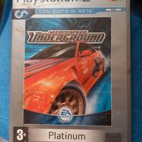 Need for Speed Underground PS2 Platinum