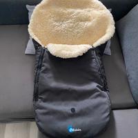 Sacco passeggino con pelo di agnello “Altabebe”