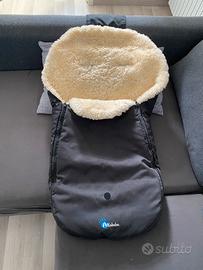 Sacco passeggino con pelo di agnello “Altabebe”