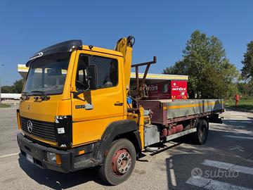 MERCEDES ATEGO 1117 CASSONE CON GRU EFFER