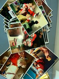 Cartoline vintage natalizie coca cola babbo natale