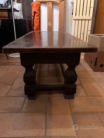 Tavolino da fumo  in legno massello anni 60