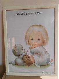 quadretti per cameretta bambini 