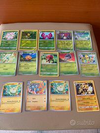 Lotto carte Pokémon