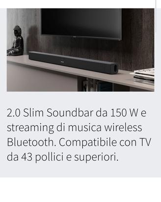 Soundbar SHARP 150 WATT BLUETOOTH 