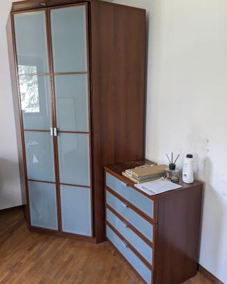 Camera da letto completa di guardaroba IKEA Hopen