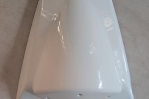 Codone bianco per Kawasaki ninja 250 r (2008-2012)